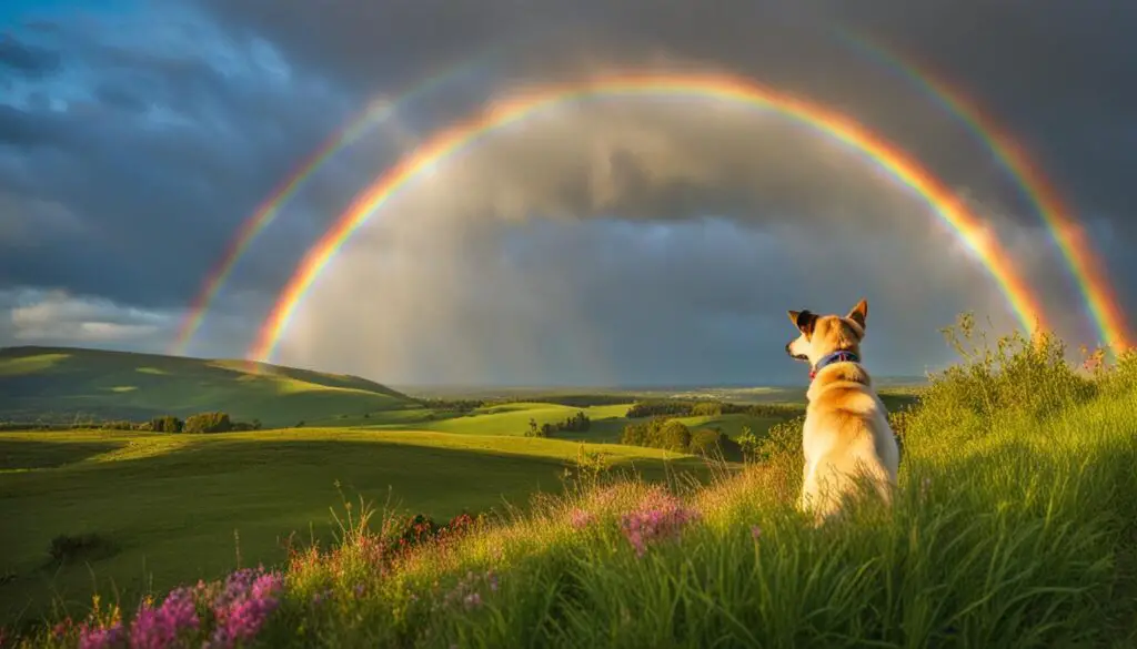 Prayer for Dogs Rainbow Bridge